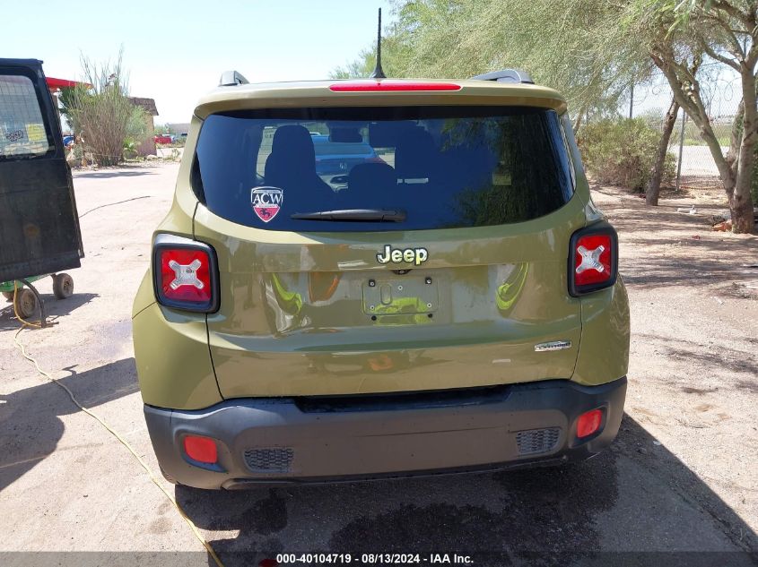 2015 Jeep Renegade Latitude VIN: ZACCJABT0FPB84737 Lot: 40104719