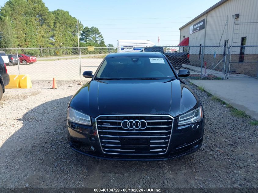 2015 Audi A8 L 3.0T VIN: WAU3GAFD8FN040747 Lot: 40104729