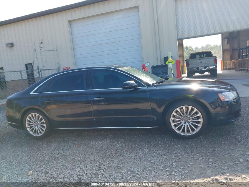 2015 Audi A8 L 3.0T VIN: WAU3GAFD8FN040747 Lot: 40104729