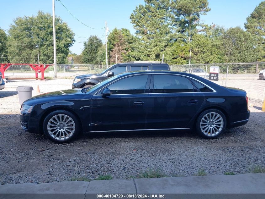 2015 Audi A8 L 3.0T VIN: WAU3GAFD8FN040747 Lot: 40104729