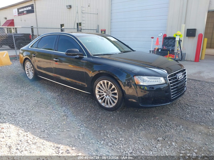 2015 Audi A8 L 3.0T VIN: WAU3GAFD8FN040747 Lot: 40104729