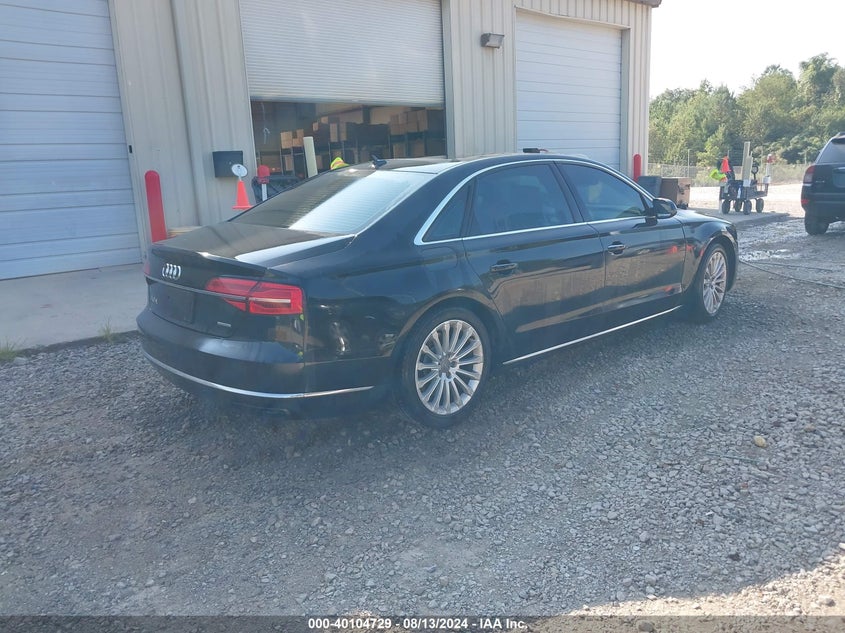 2015 Audi A8 L 3.0T VIN: WAU3GAFD8FN040747 Lot: 40104729