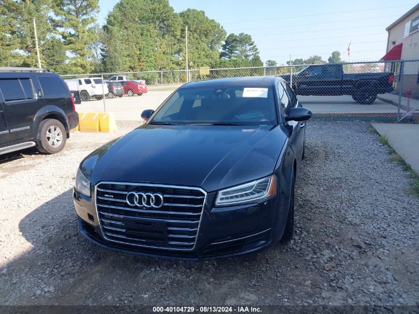 2015 Audi A8 L 3.0T VIN: WAU3GAFD8FN040747 Lot: 40104729