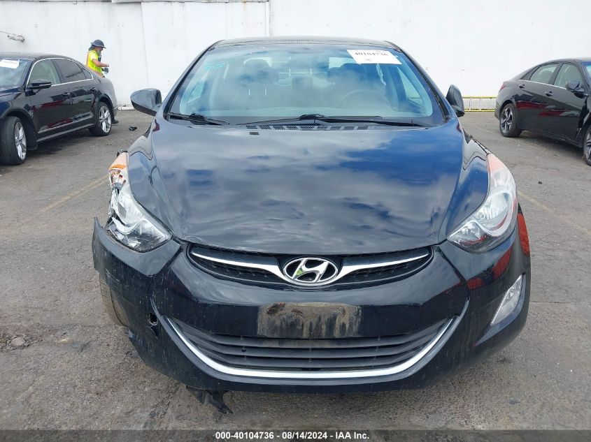 2013 Hyundai Elantra Gls VIN: 5NPDH4AE0DH327034 Lot: 40104736