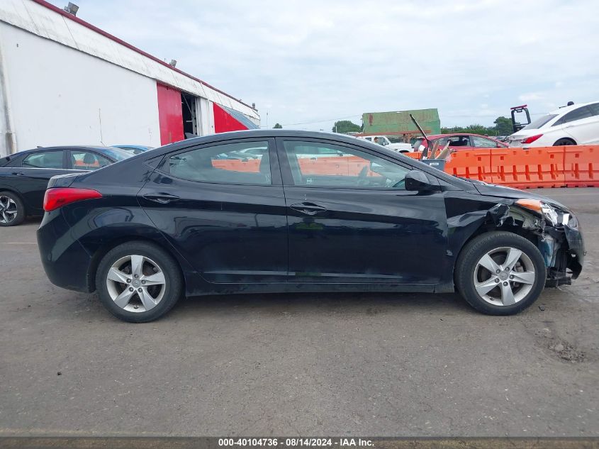 2013 Hyundai Elantra Gls VIN: 5NPDH4AE0DH327034 Lot: 40104736