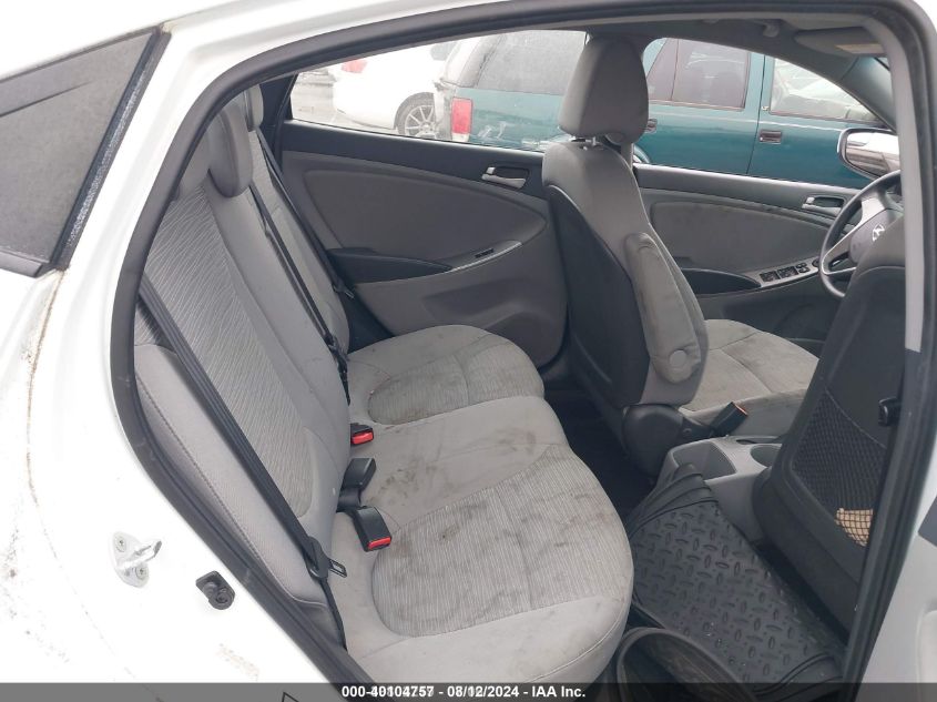 2015 Hyundai Accent Gls VIN: KMHCT4AE9FU795746 Lot: 40104757