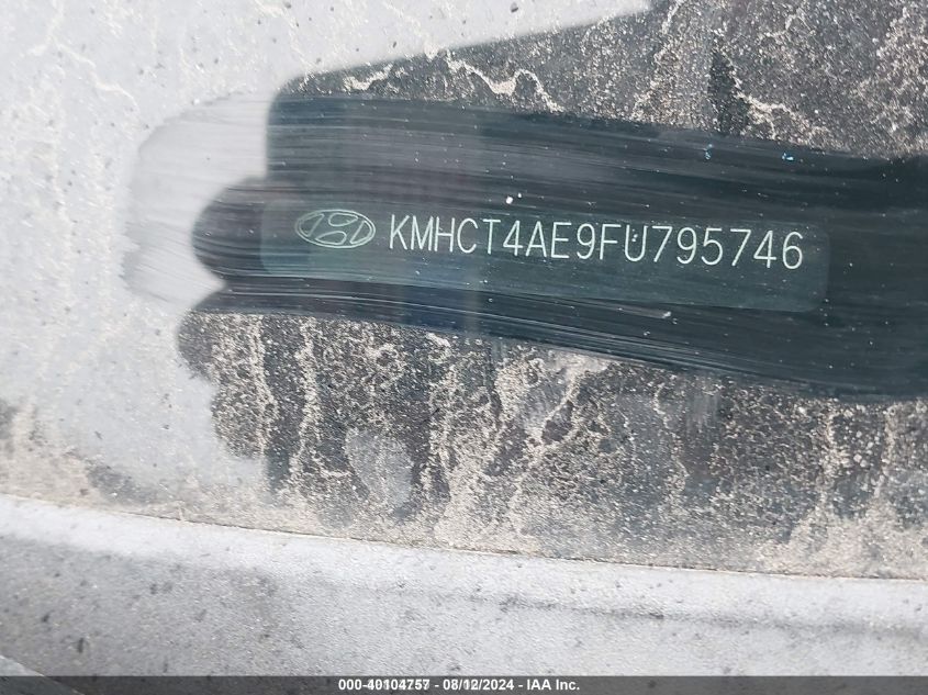 2015 Hyundai Accent Gls VIN: KMHCT4AE9FU795746 Lot: 40104757