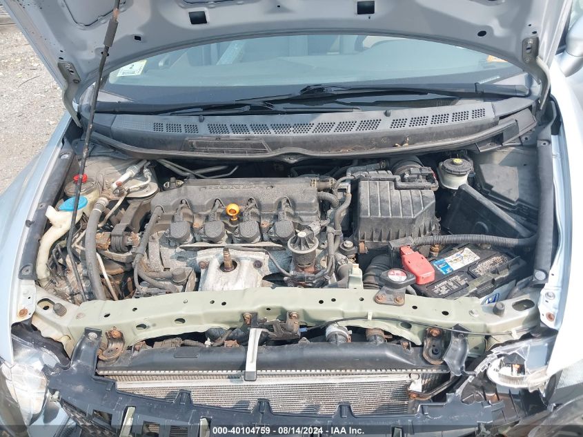 2010 Honda Civic Lx VIN: 2HGFA1F58AH577387 Lot: 40104759