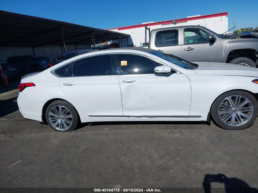 KMHGN4JE9JU225136 2018 Genesis G80 3.8