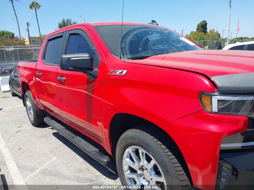 2021 Chevrolet Silverado 1500 4Wd Short Bed Custom Trail Boss VIN: 3GCPYCEF1MG137049 Lot: 40104797