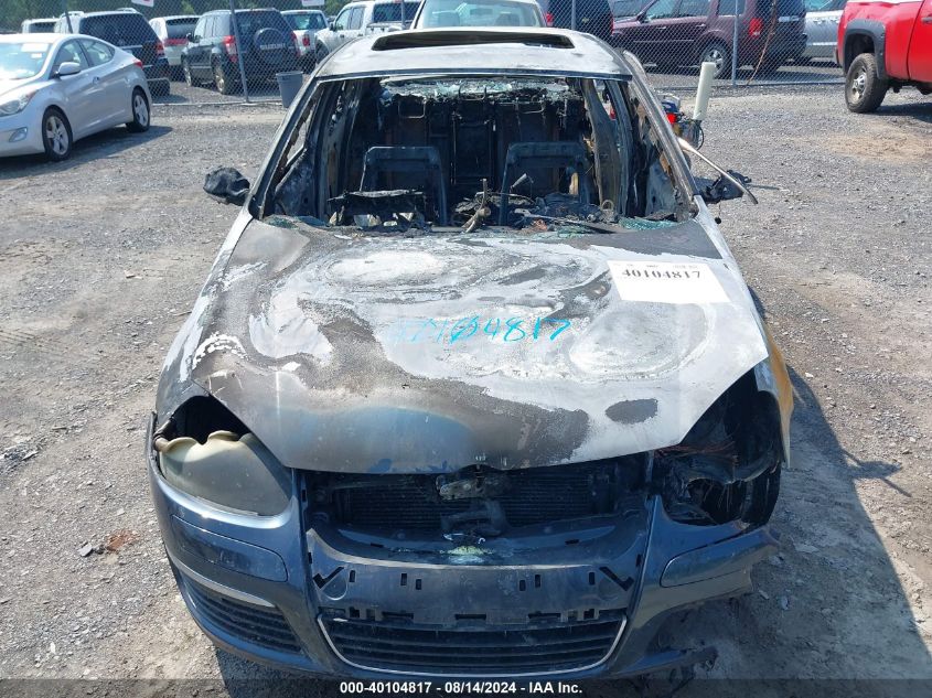 2008 Volkswagen Jetta Se/Sel VIN: 3VWRM71K38M126041 Lot: 40104817