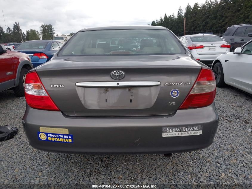 2003 Toyota Camry Xle V6 VIN: 4T1BF32K33U558554 Lot: 40104823