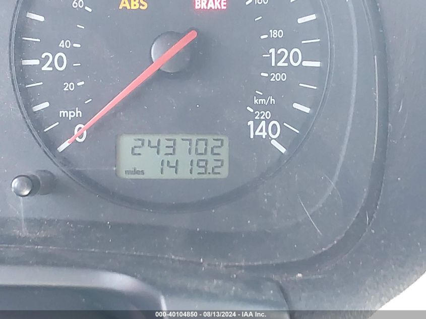 2003 Volkswagen Jetta Gls Tdi VIN: 3VWSP69M23M038891 Lot: 40104850