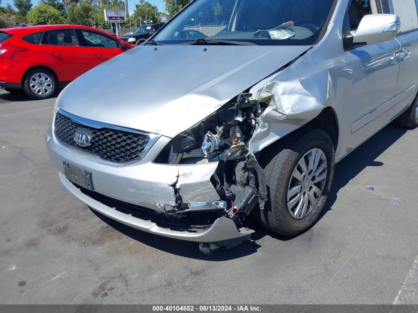 KNDMG4C72E6553265 2014 Kia Sedona Lx