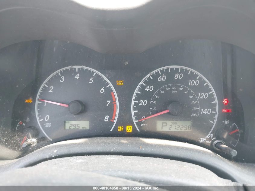 2010 Toyota Corolla Le VIN: 1NXBU4EE7AZ189373 Lot: 40104858