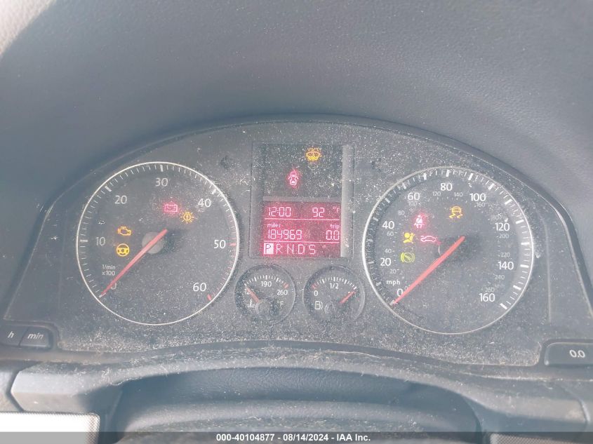 2006 Volkswagen Jetta Tdi VIN: 3VWST71K76M635969 Lot: 40104877