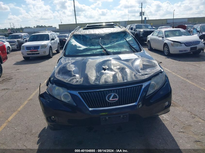 2012 Lexus Rx 350 VIN: 2T2ZK1BA6CC081959 Lot: 40104885