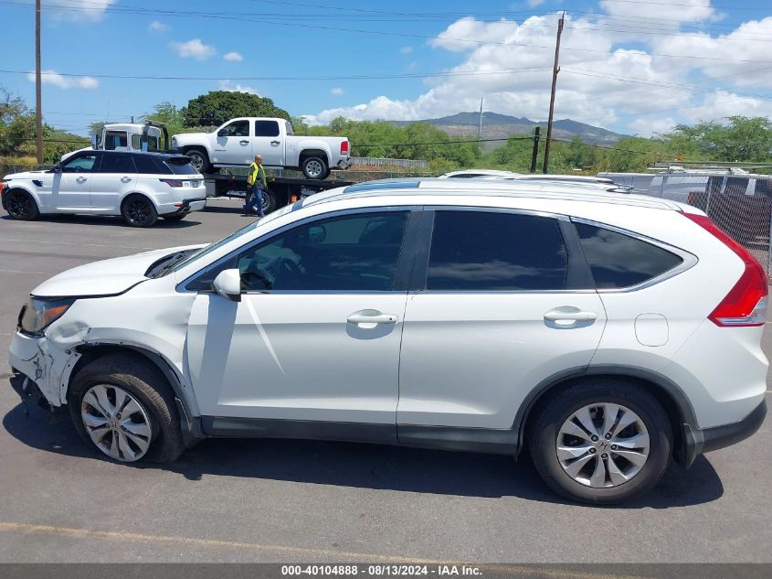 2013 Honda Cr-V Ex-L VIN: 5J6RM3H71DL041041 Lot: 40104888