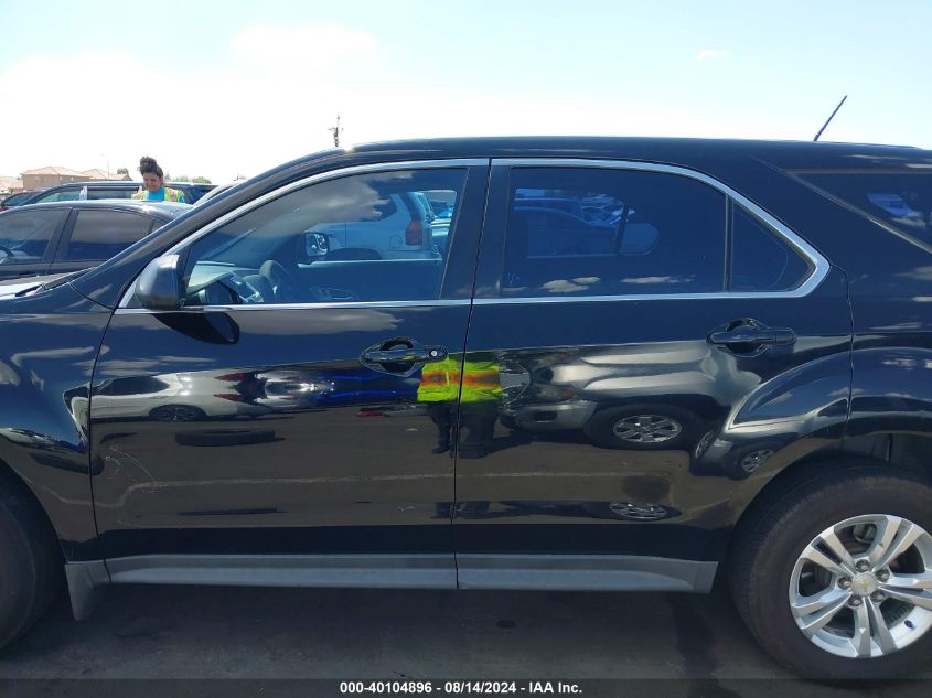 2014 Chevrolet Equinox Ls VIN: 2GNALAEK9E6339826 Lot: 40104896