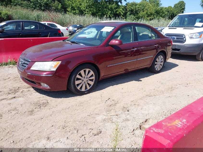 2009 Hyundai Sonata Limited V6 VIN: 5NPEU46F49H427050 Lot: 40104903