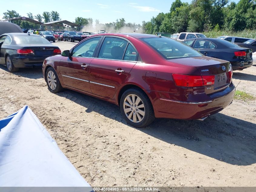 2009 Hyundai Sonata Limited V6 VIN: 5NPEU46F49H427050 Lot: 40104903