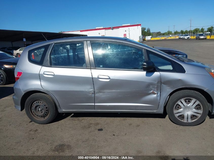 2010 Honda Fit VIN: JHMGE8H27AS017483 Lot: 40104904