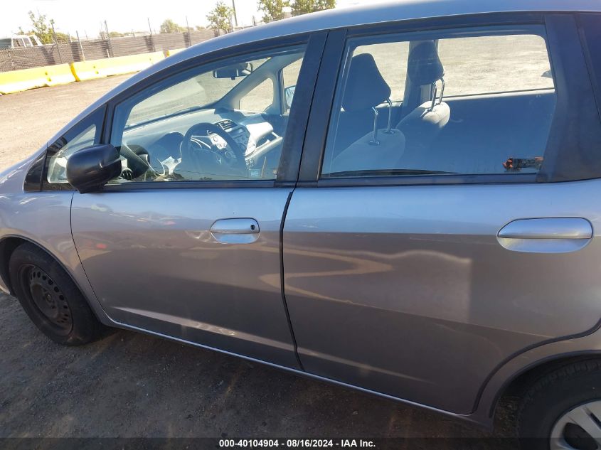 2010 Honda Fit VIN: JHMGE8H27AS017483 Lot: 40104904