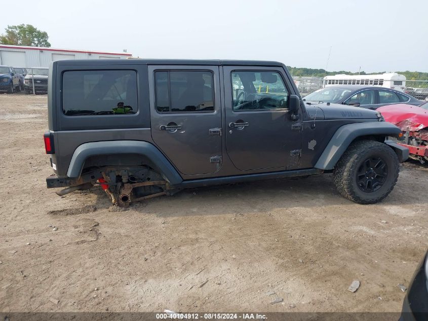 2014 Jeep Wrangler Unlimited Sport VIN: 1C4BJWDG2EL242861 Lot: 40104912