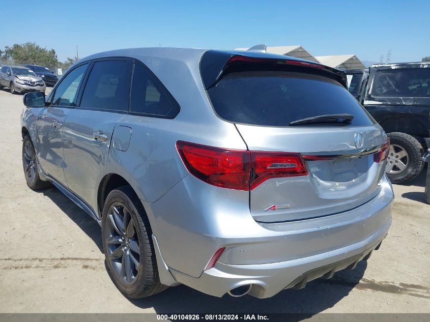 5J8YD4H05KL01128 2019 Acura Mdx A-Spec