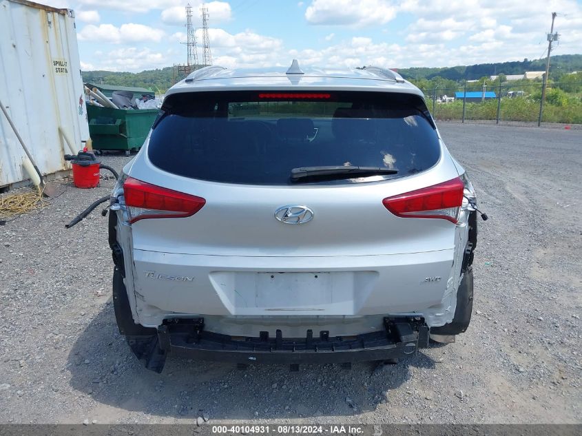 2018 Hyundai Tucson Sel VIN: KM8J3CA42JU736314 Lot: 40104931