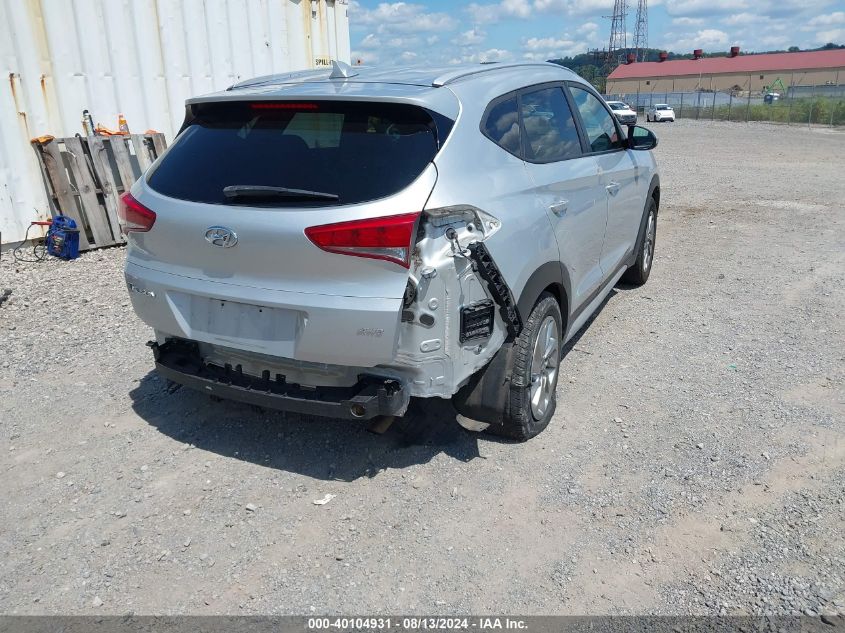 2018 Hyundai Tucson Sel VIN: KM8J3CA42JU736314 Lot: 40104931