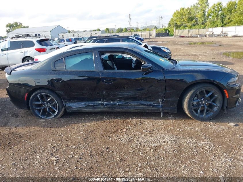 2022 Dodge Charger Sxt Rwd VIN: 2C3CDXBG6NH208623 Lot: 40104941