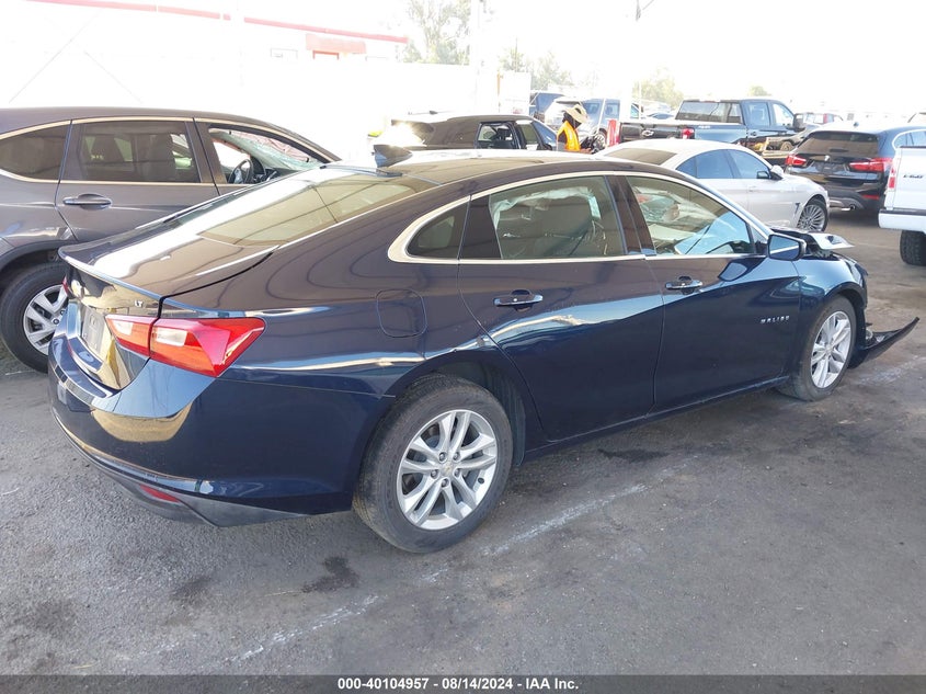2016 CHEVROLET MALIBU LT - 1G1ZE5ST9GF324500