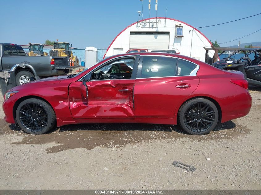 2015 Infiniti Q50 Premium VIN: JN1BV7AR3FM419724 Lot: 40104971