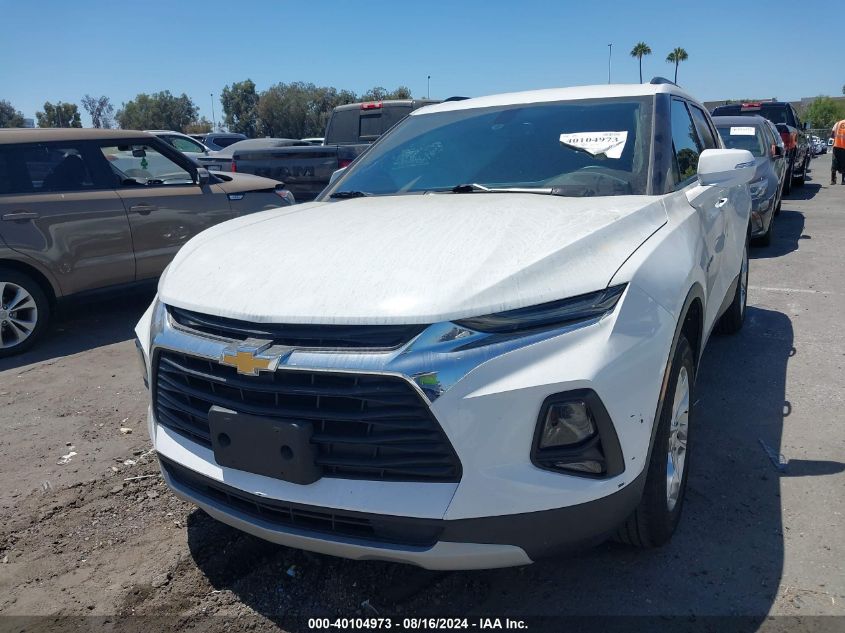 2021 Chevrolet Blazer Fwd 1Lt VIN: 3GNKBBRA1MS526945 Lot: 40104973