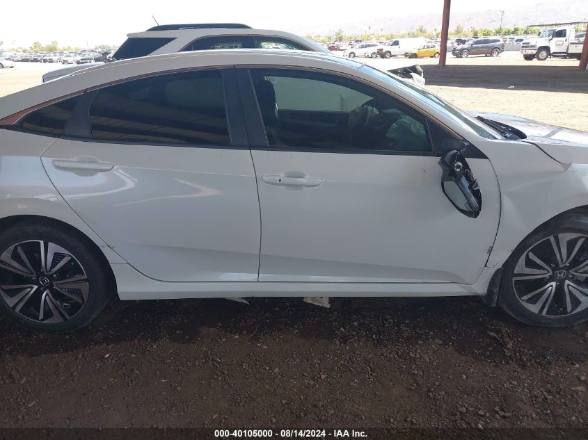 2018 Honda Civic Ex-T VIN: JHMFC1F35JX039604 Lot: 40105000