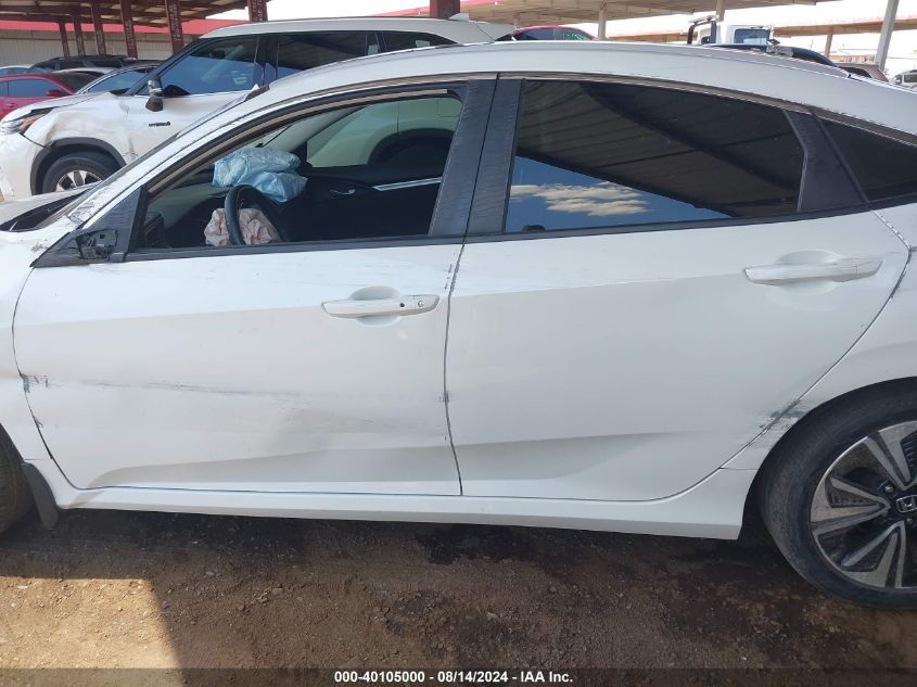 2018 Honda Civic Ex-T VIN: JHMFC1F35JX039604 Lot: 40105000