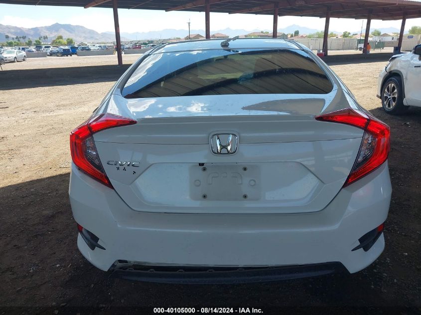2018 Honda Civic Ex-T VIN: JHMFC1F35JX039604 Lot: 40105000