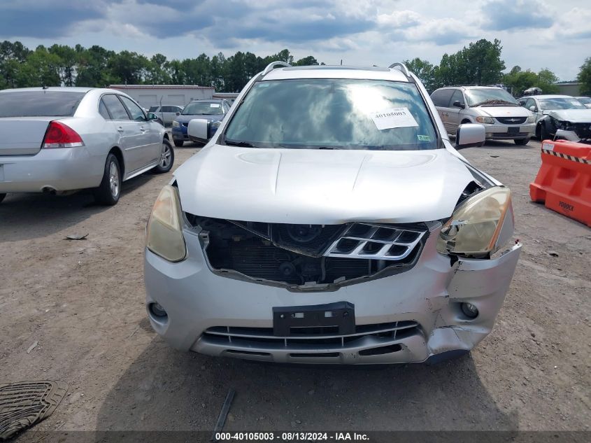 2013 Nissan Rogue Sv W/Sl Pkg VIN: JN8AS5MT8DW012727 Lot: 40105003