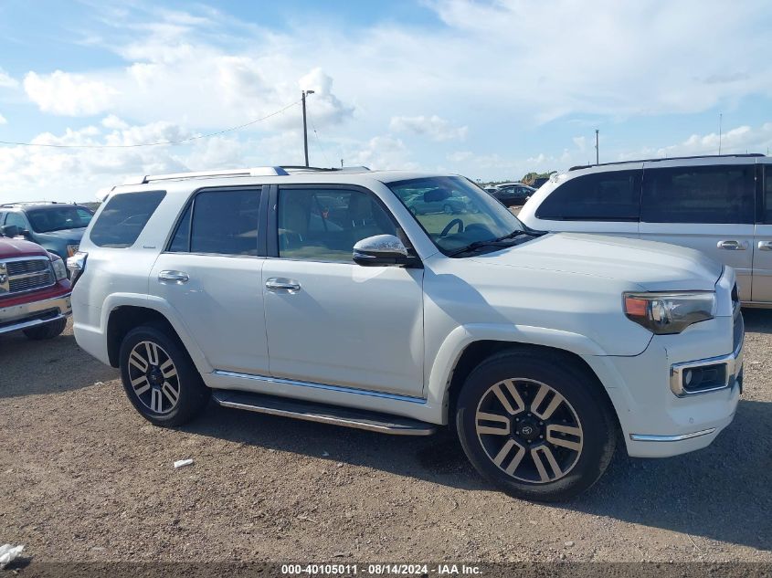 2016 Toyota 4Runner Limited VIN: JTEZU5JR7G5117315 Lot: 40105011