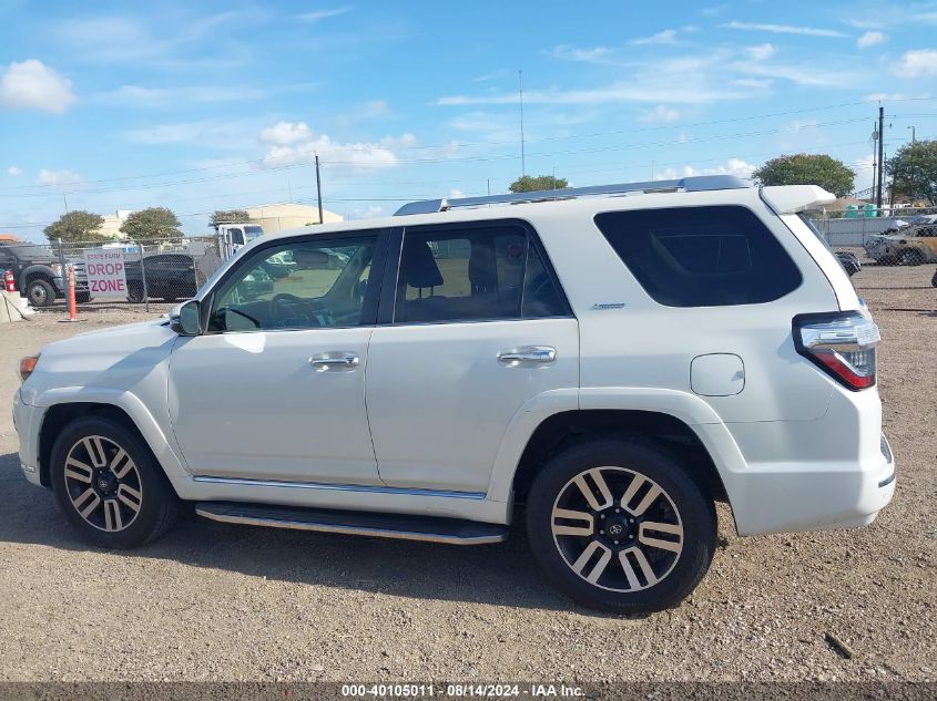 2016 Toyota 4Runner Limited VIN: JTEZU5JR7G5117315 Lot: 40105011