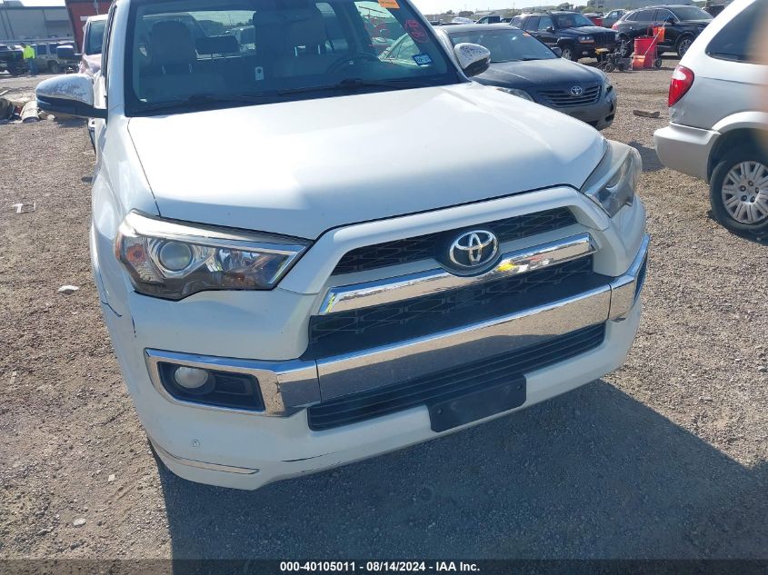 2016 Toyota 4Runner Limited VIN: JTEZU5JR7G5117315 Lot: 40105011