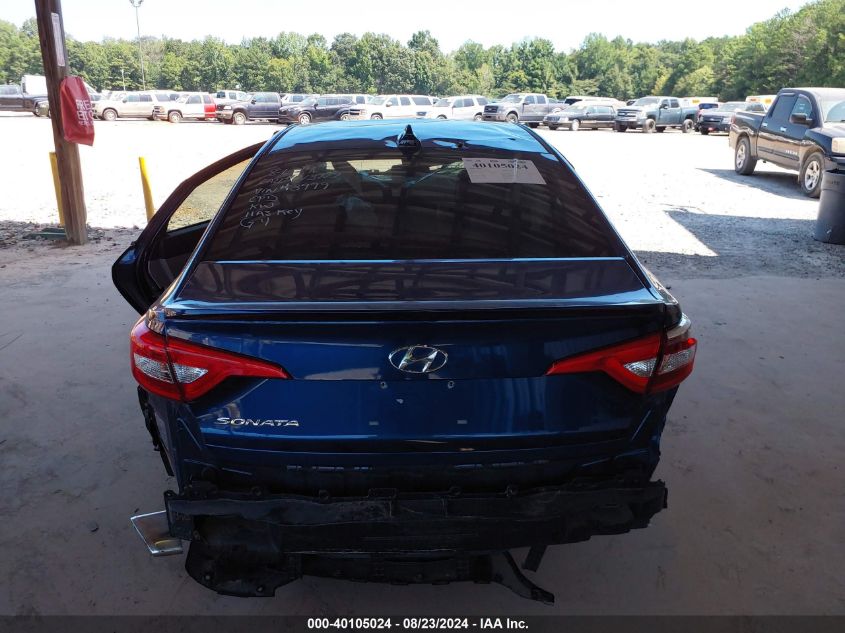 2017 Hyundai Sonata Se VIN: 5NPE24AF9HH473999 Lot: 40105024