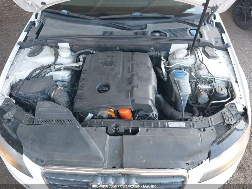 2009 Audi A4 2.0T Premium VIN: WAULF78K29A097927 Lot: 40105034