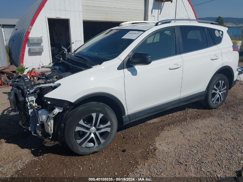 2018 Toyota Rav4 Le VIN: JTMBFREV9JJ237985 Lot: 40105035