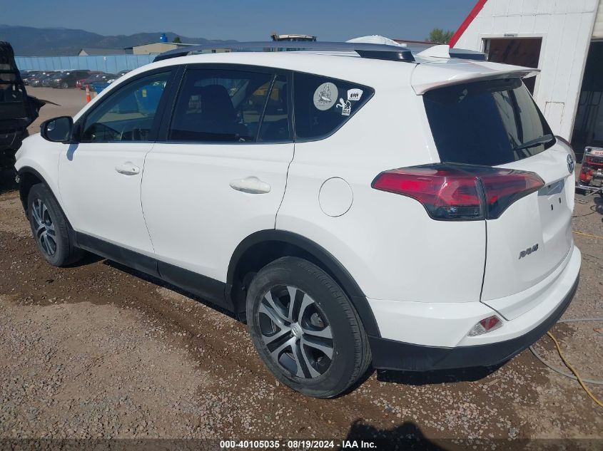 2018 Toyota Rav4 Le VIN: JTMBFREV9JJ237985 Lot: 40105035