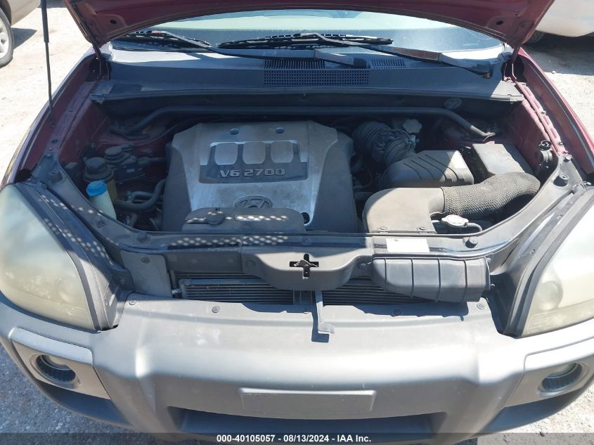 2005 Hyundai Tucson Gls/Lx VIN: KM8JN12D75U146290 Lot: 40105057