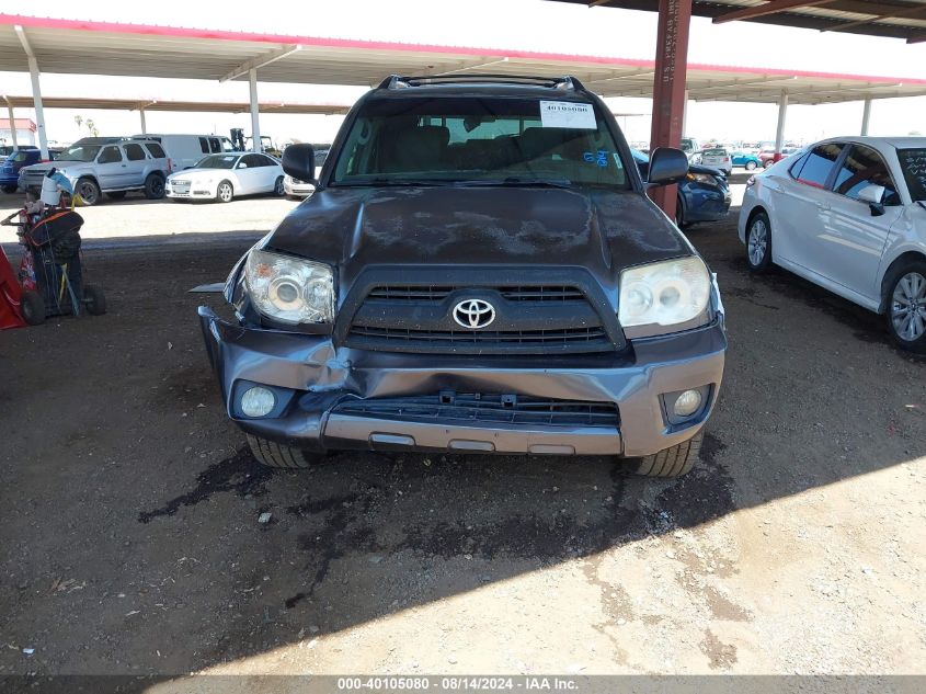 2007 Toyota 4Runner Sr5 V6 VIN: JTEZU14R478075575 Lot: 40105080