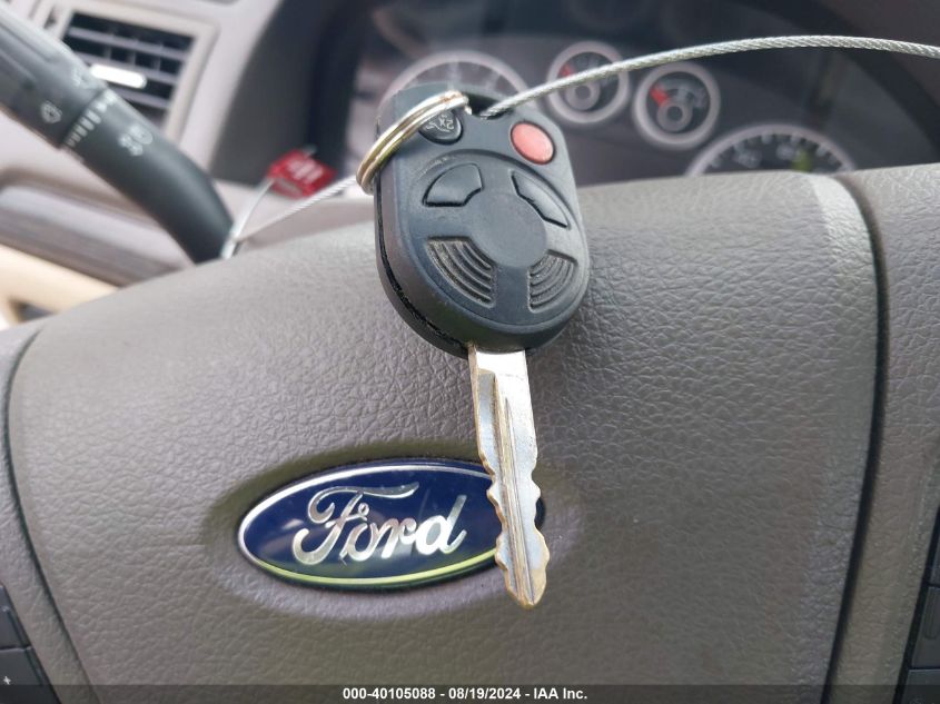 2008 Ford Fusion Sel VIN: 3FAHP08138R232296 Lot: 40105088