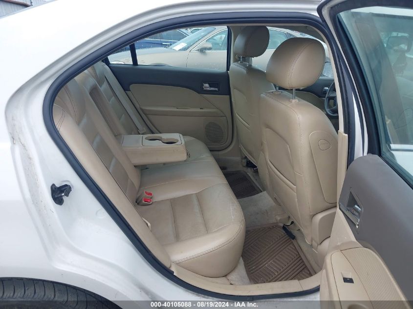 2008 Ford Fusion Sel VIN: 3FAHP08138R232296 Lot: 40105088